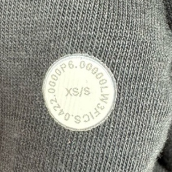 ❤️ Lululemon Thick Fleece Half Zip Oversized Funnel Neck Black Size XS/S - Picture 9 of 9